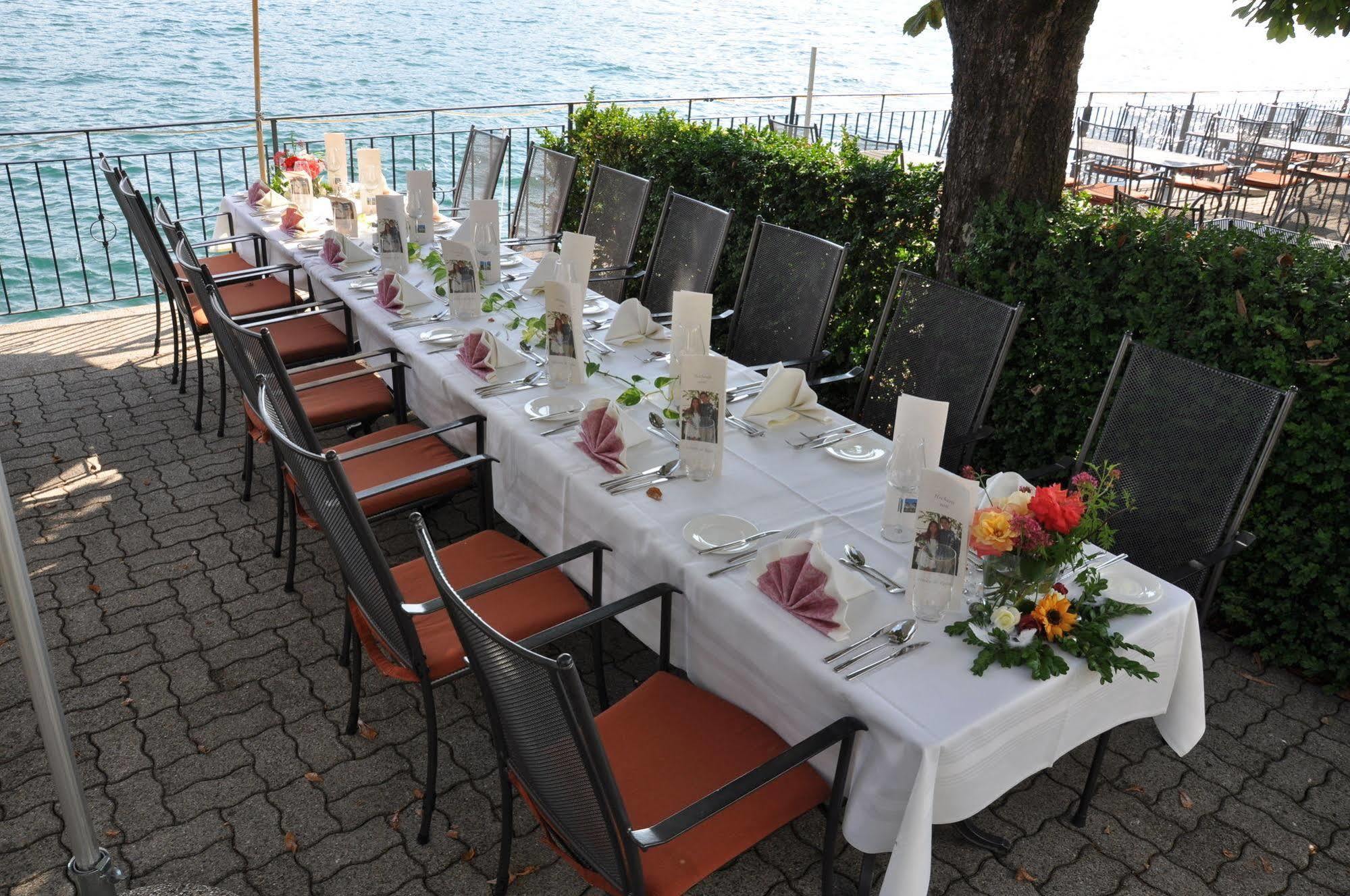 Hotel Central Am See Weggis Exterior foto